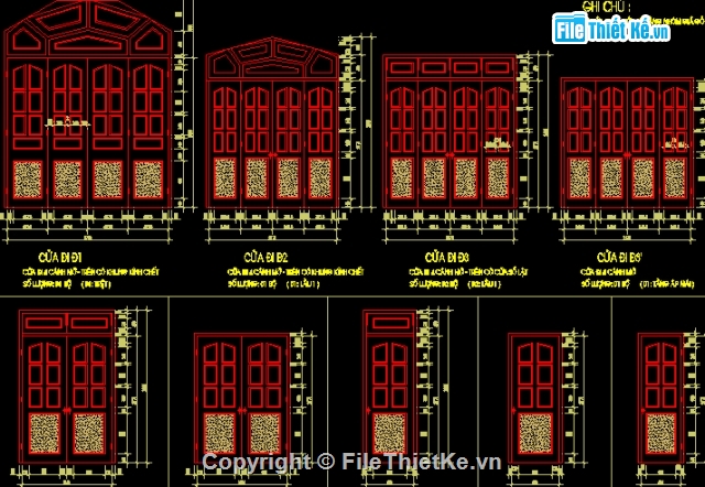 File thiết kế,thư viện cửa,mẫu cửa đẹp